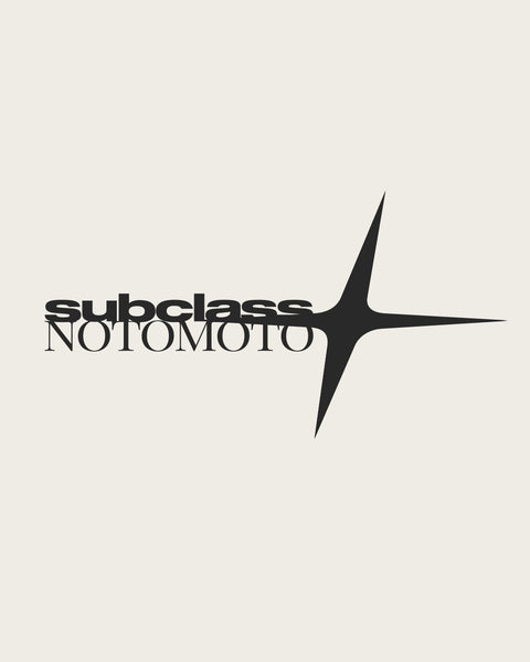 Subclass x Notomoto oversize T-shirt