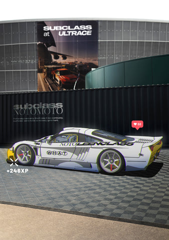 Subclass at Ultrace poster - Saleen